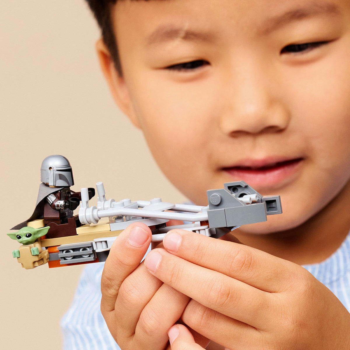 LEGO Star Wars – Motocicleta rapida a lui Mandalorian si Grogu (75436) | LEGO - imagine 2