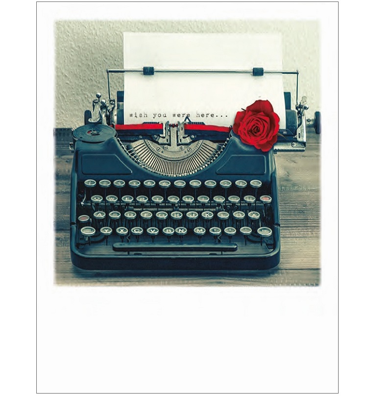 Carte postala - Typewriter-Wish | Chic mic