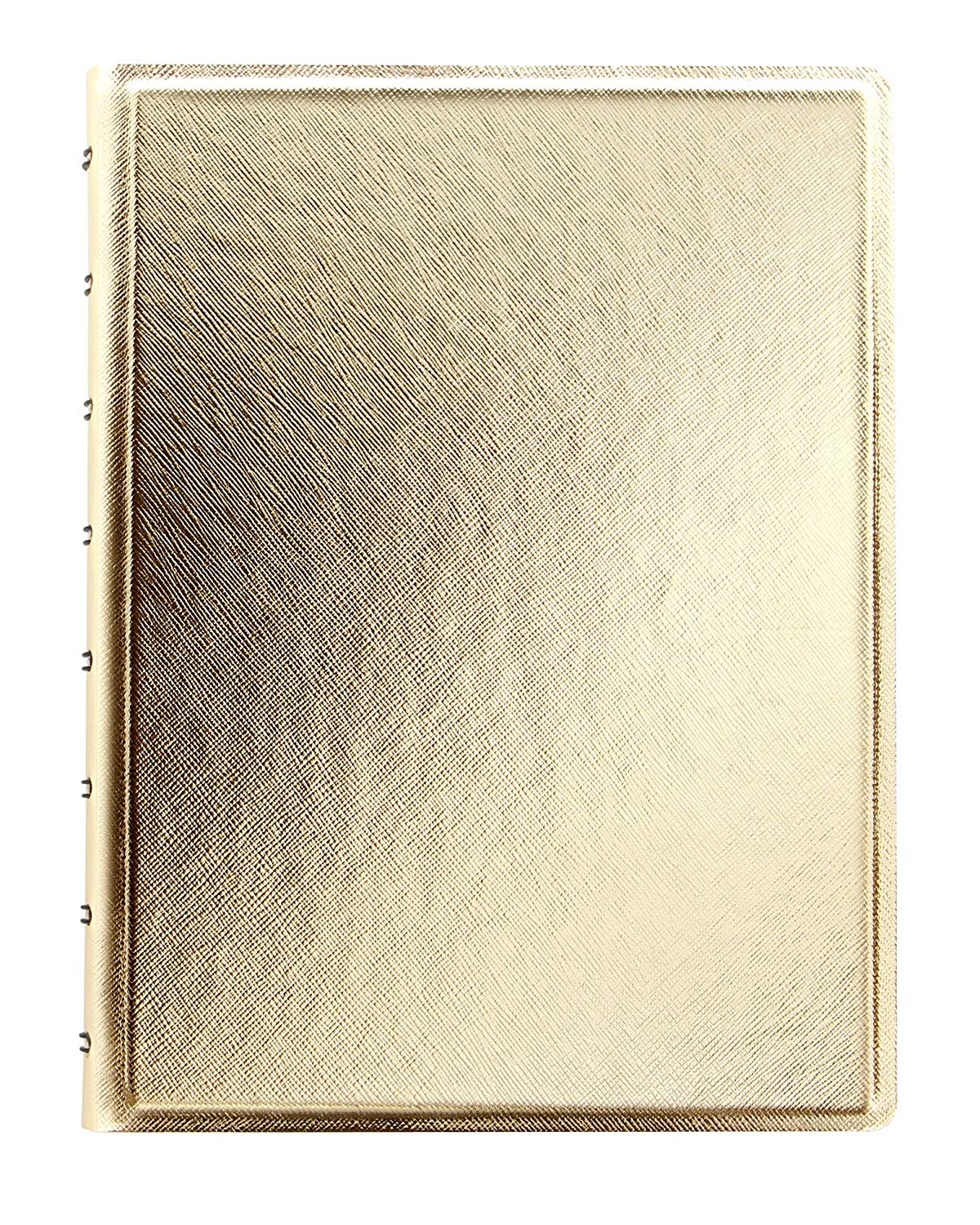 Carnet - Saffiano Refillable - Gold | Filofax