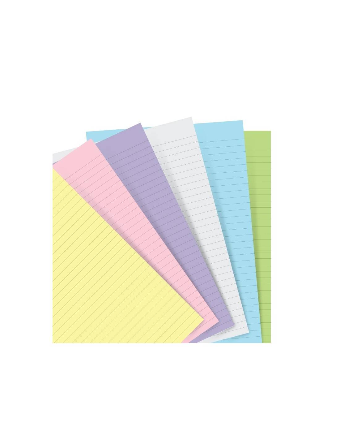 Rezerva hartie - Pastel A5 Ruled Paper Notebook Filofax | Filofax