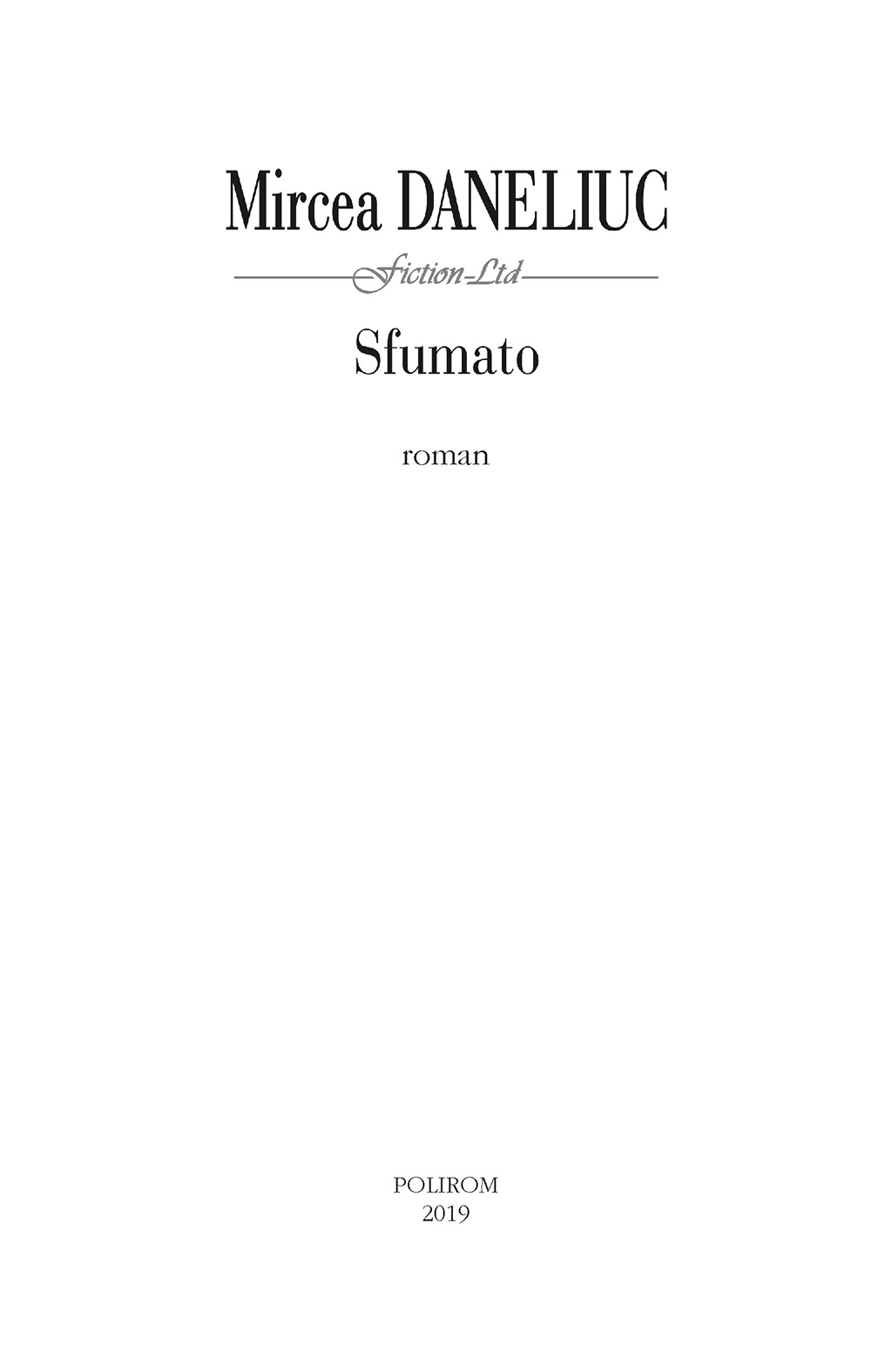 Sfumato | Mircea Daneliuc - 1 | YEO