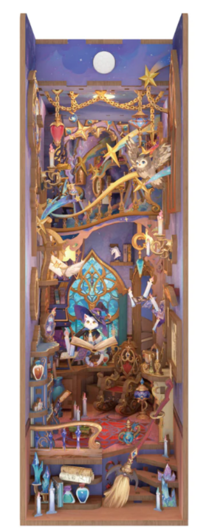 Book Nook - Puzzle 3D 277 piese - Stars Room | Tonecheer - imagine 2