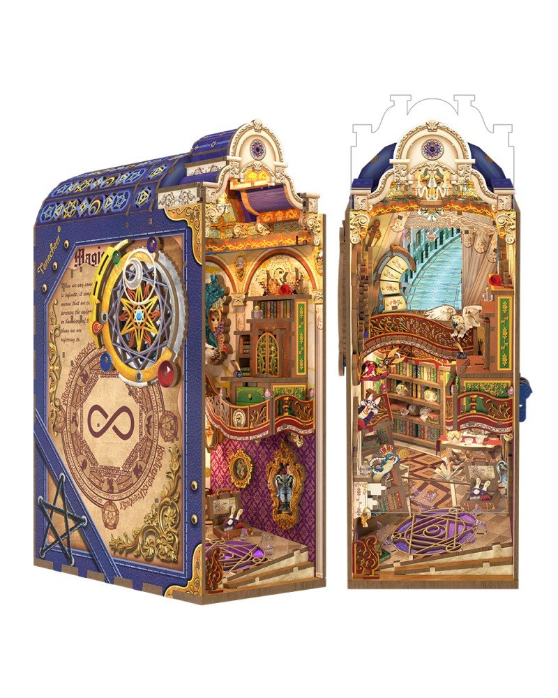 Book Nook - Puzzle 3D 521 piese - Magical Library | Tonecheer - 1