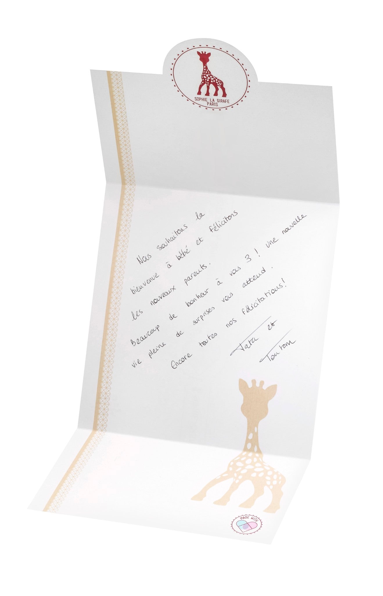 Set cadou zornaitoare si jucarie dentitie - Sophie la girafe - Sophiesticated, The Early Learning Set | Vulli - imagine 3