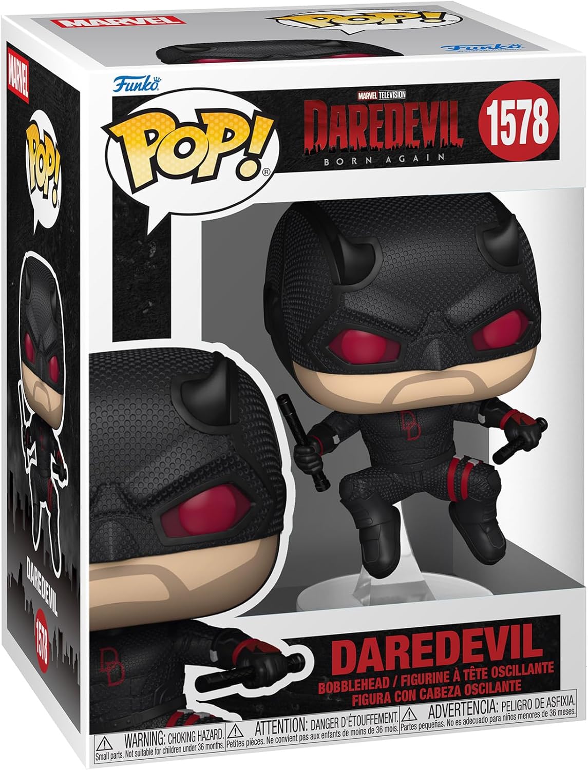 Figurina - Pop! - Marvel Daredevil Born Again: Daredevil (Bobblehead) | Funko - imagine 2