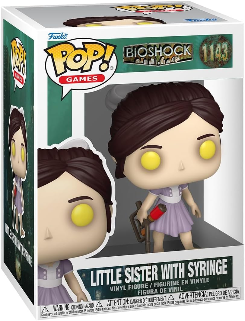 Figurina - Pop! Games - Bioshock: Little Sister with Syringe | Funko - imagine 3