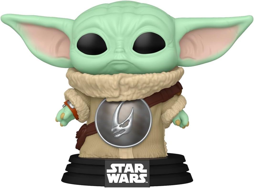 Figurina - Pop! - Star Wars - Grogu with Mudhorn Chest Armor | Funko