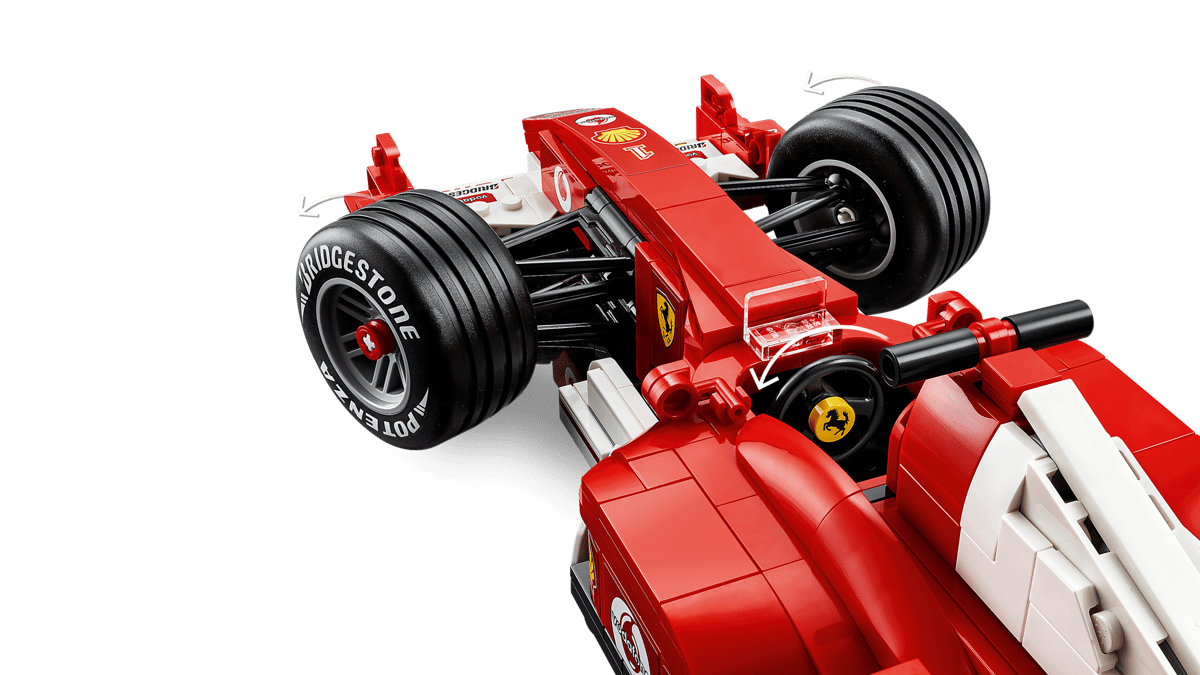 LEGO Icons - Ferrari F2004 and Michael Schumacher (11375) | LEGO - imagine 6