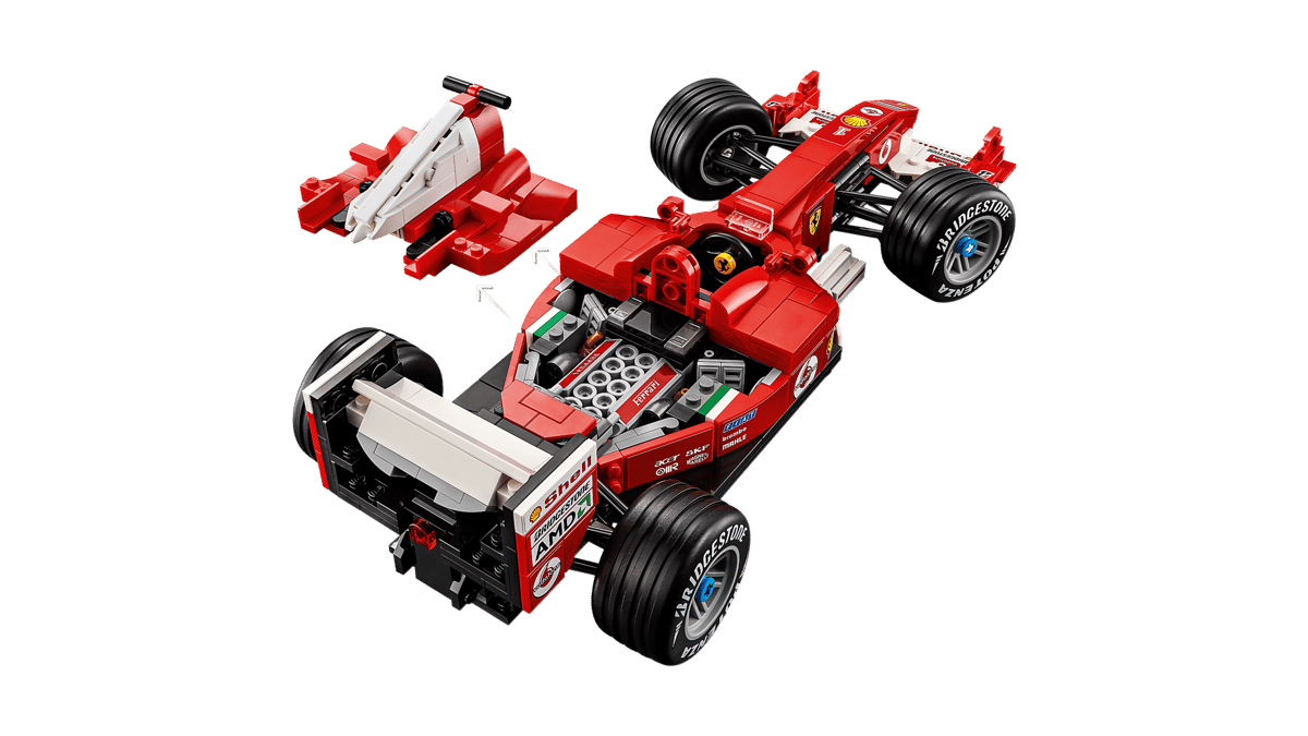 LEGO Icons - Ferrari F2004 and Michael Schumacher (11375) | LEGO - imagine 7