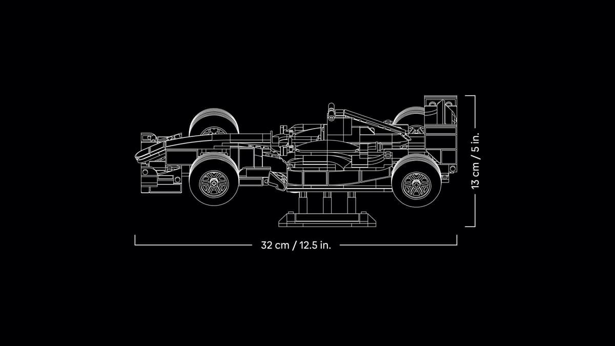 LEGO Icons - Ferrari F2004 and Michael Schumacher (11375) | LEGO - imagine 8