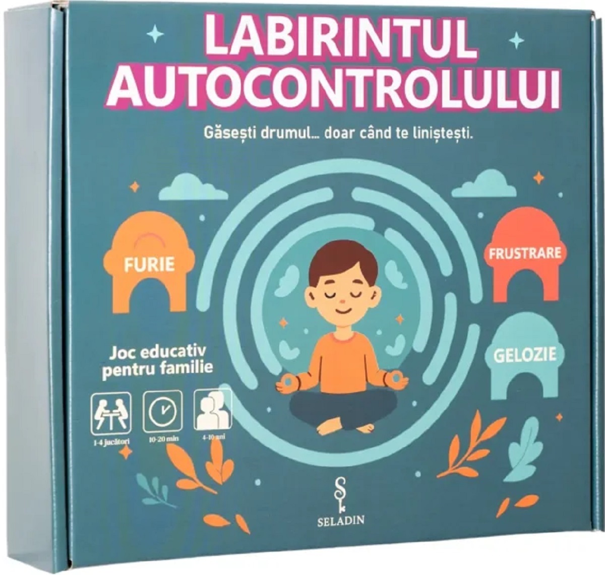 Joc educativ - Labirintul autocontrolului | Seladin - imagine 2