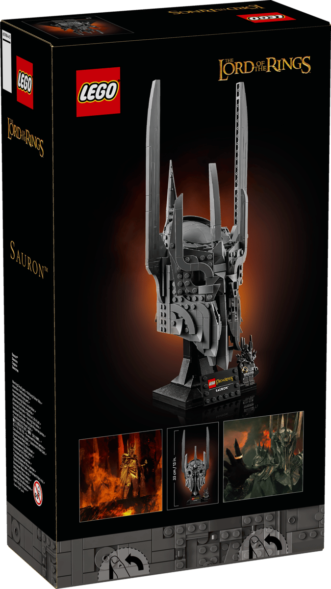 LEGO Icons - The Lord of the Rings: Sauron's Helmet (11373) | LEGO - imagine 12
