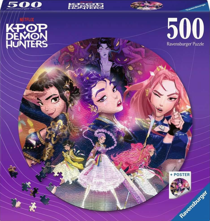 Puzzle - KPop Demon Hunters - For the fans!, 500 piese | Ravensburger - 1