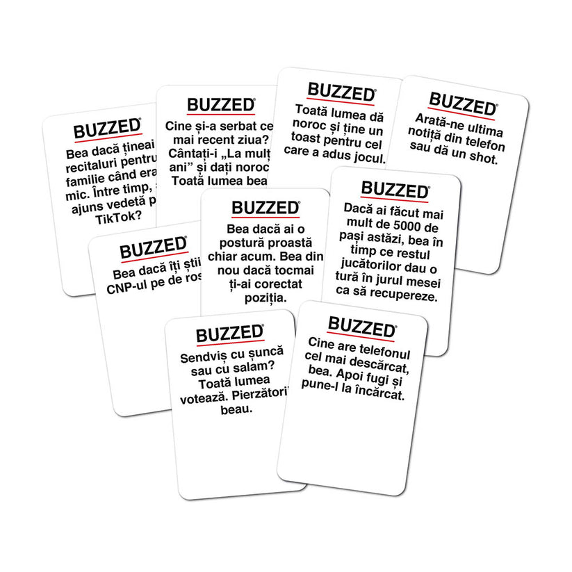 Joc de societate - Buzzed, licenta WDYM (Romana) | Ludicus - 1