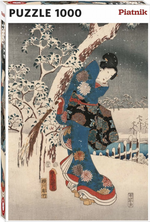 Puzzle - Utagawa Hiroshige - Tale of Genji, 1000 piese | Piatnik - 1