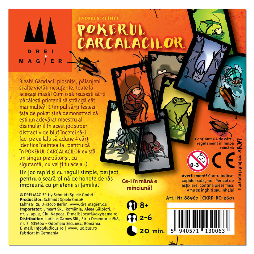 Joc de petrecere - Pokerul Carcalacilor (RO) | Drei Magier - 1
