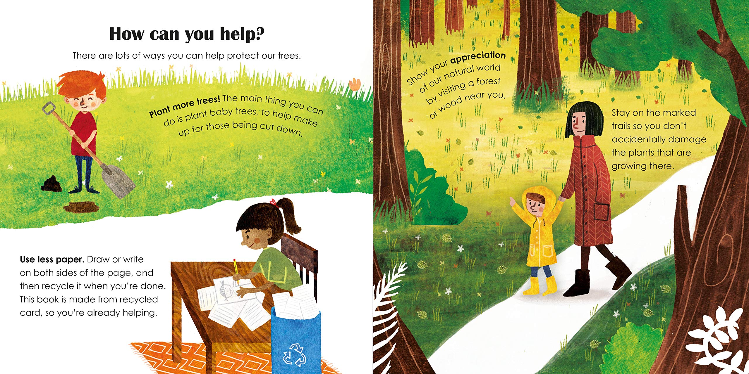 Vezi detalii pentru Trees: A lift-the-flap eco book | 