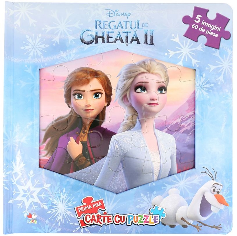 Regatul de gheata II (Frozen II). Prima mea carte cu puzzle | Disney