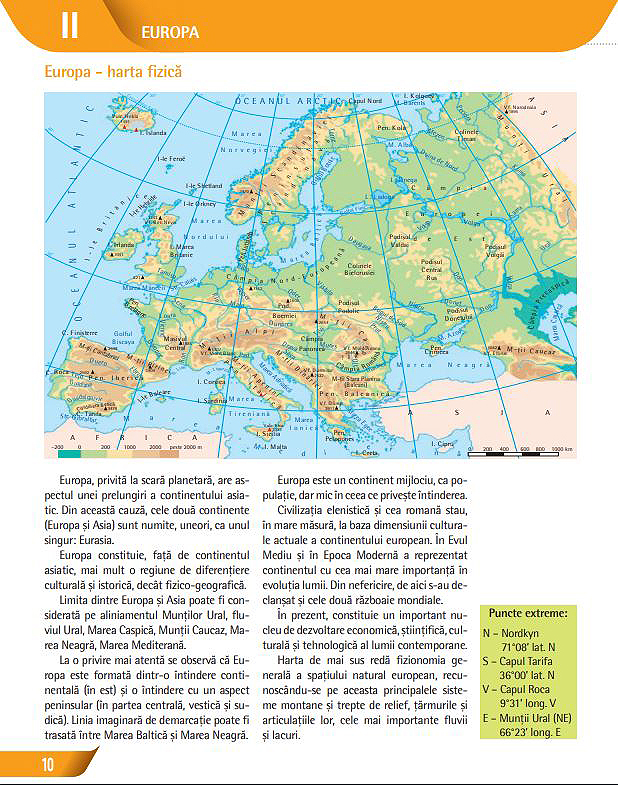 Atlas de geografia continentelor pentru clasele VI-VII | Octavian Mandrut - 3