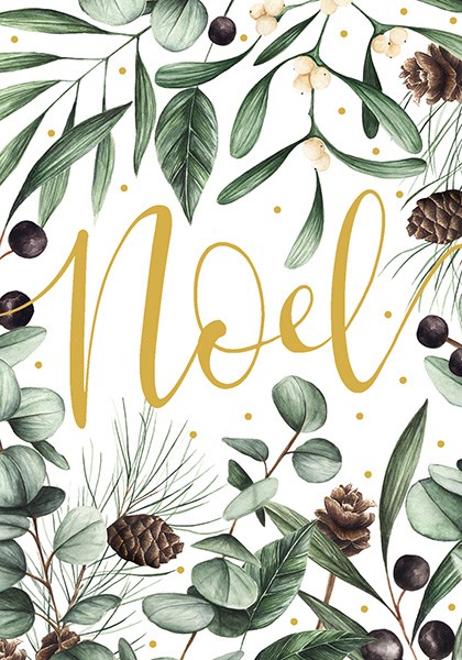  Felicitare - Noel Mistletoe | The Art File 