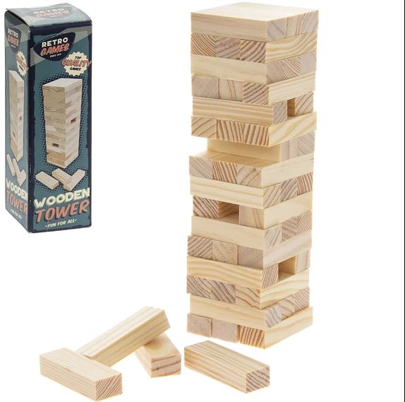 Retro Games - Wooden Tower | Lesser & Pavey - 1 | YEO