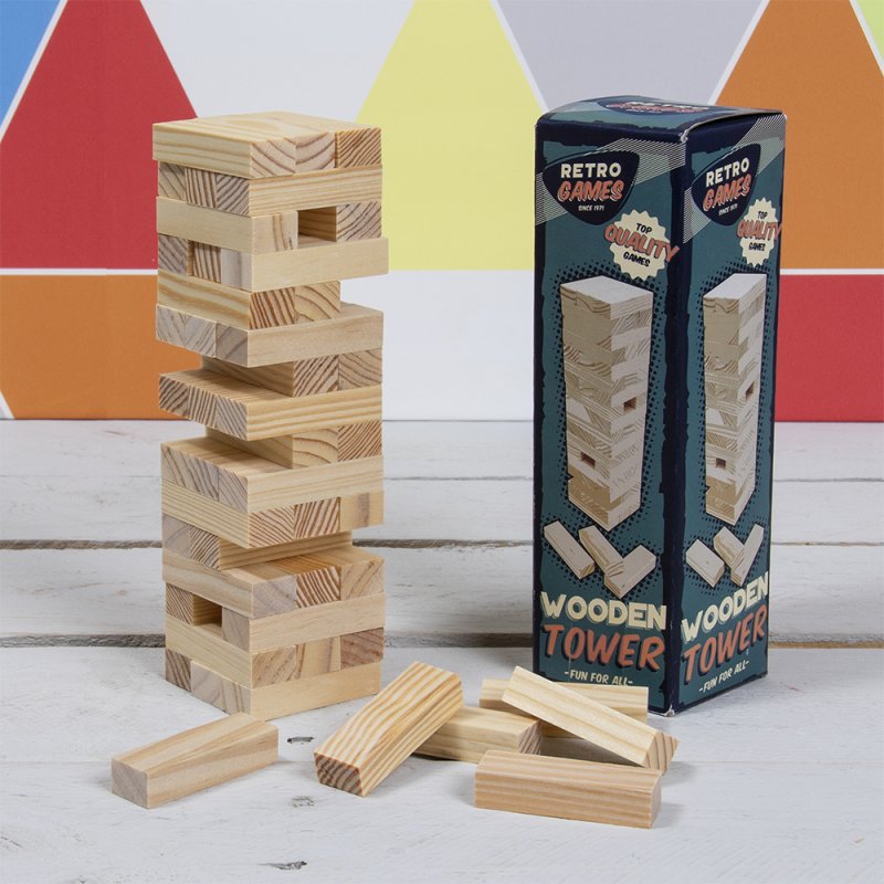 Retro Games - Wooden Tower | Lesser & Pavey