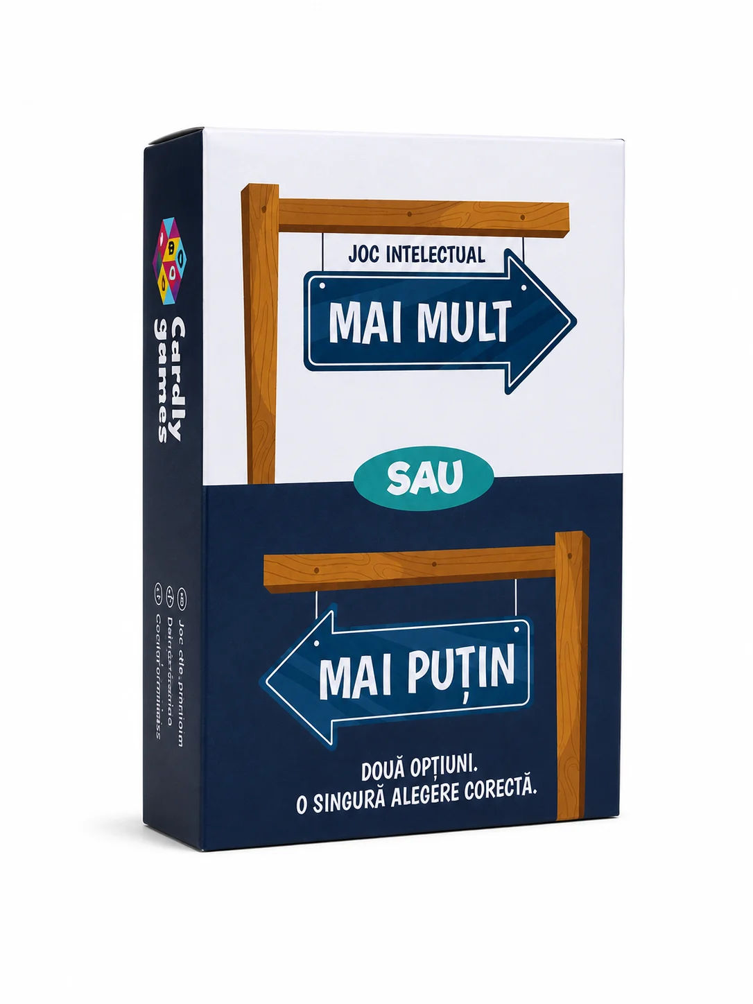 Joc intelectual  - Mai Mult sau Mai Putin? | Cardly Games - 2