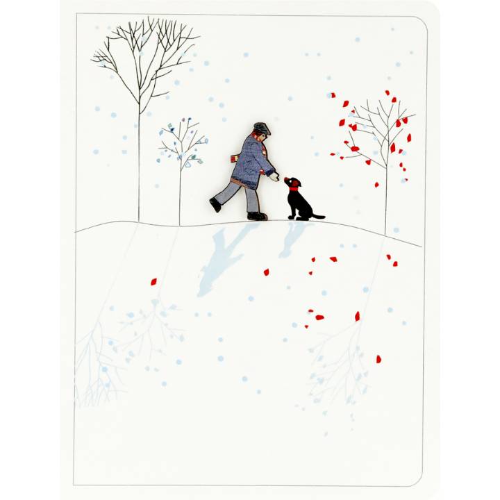 Felicitare - Walking The Dog | Forever Cards Limited