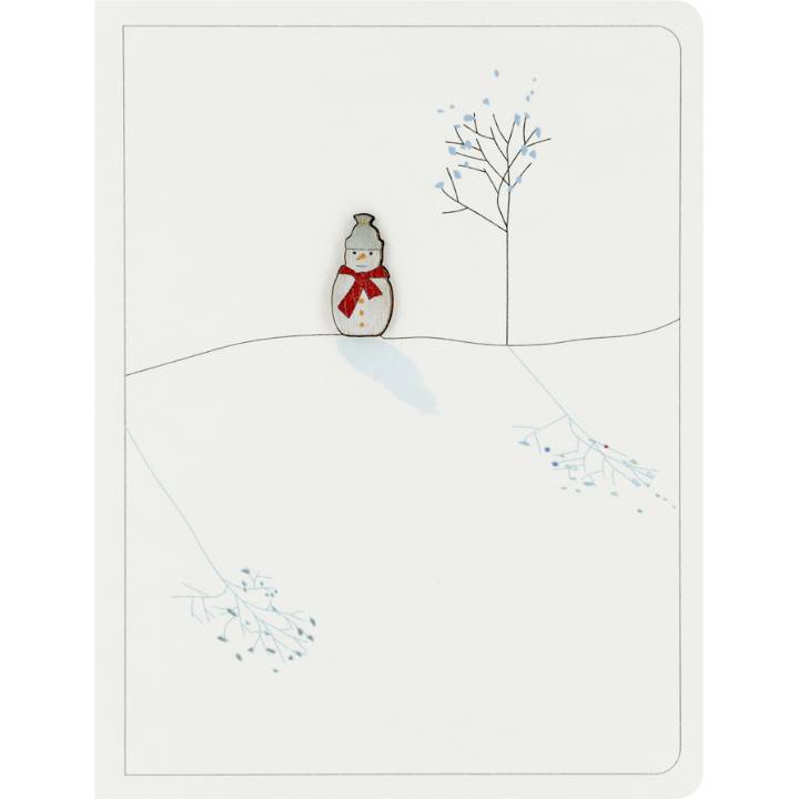 Felicitare - Snowman & Tree | Forever Cards Limited
