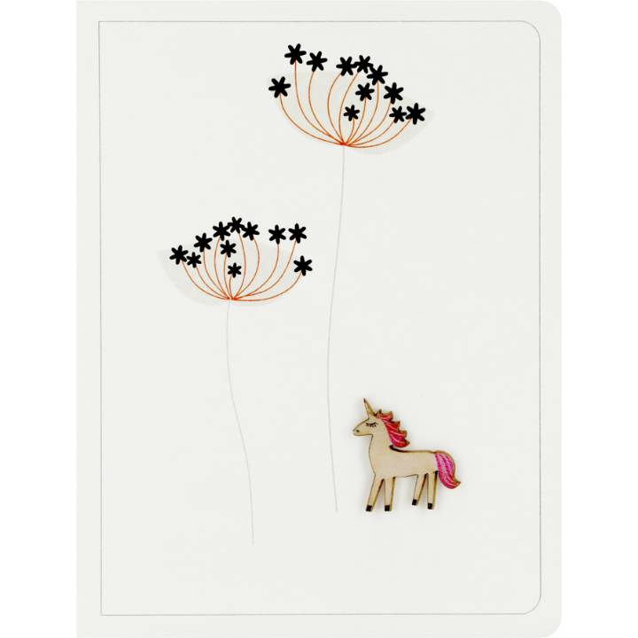 Felicitare - Unicorn & Jungle Plants | Forever Cards Limited