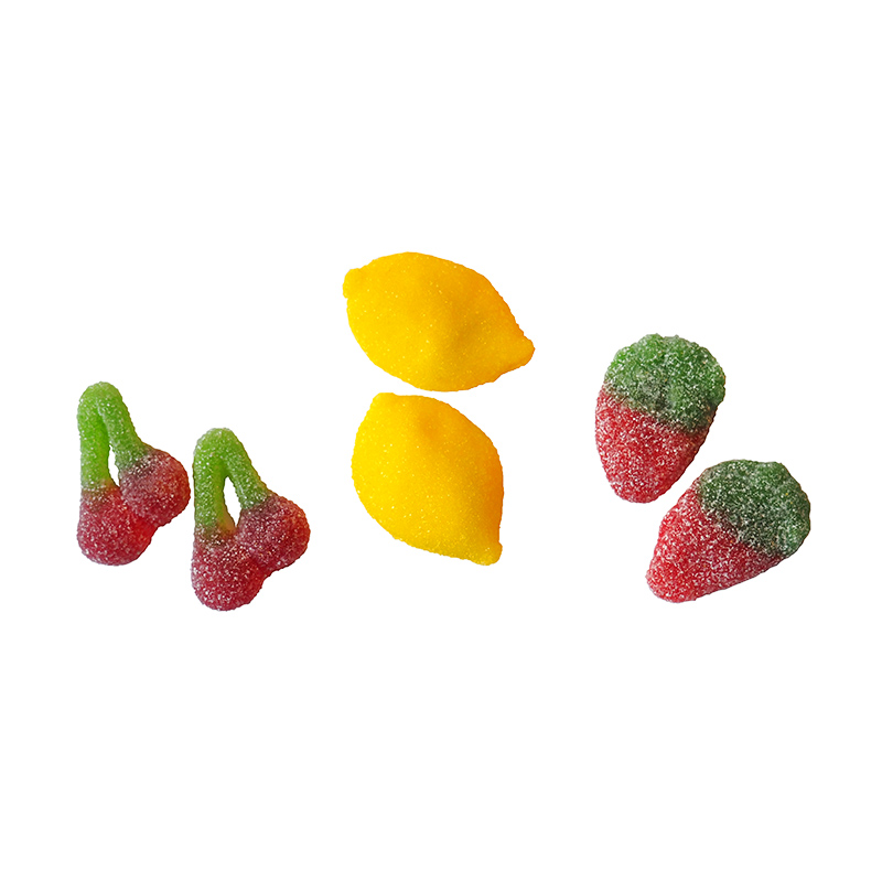 Borcan cu bomboane Trio de fructe - trio de fruits | Les Gourmandises de Sophie - 1 | YEO