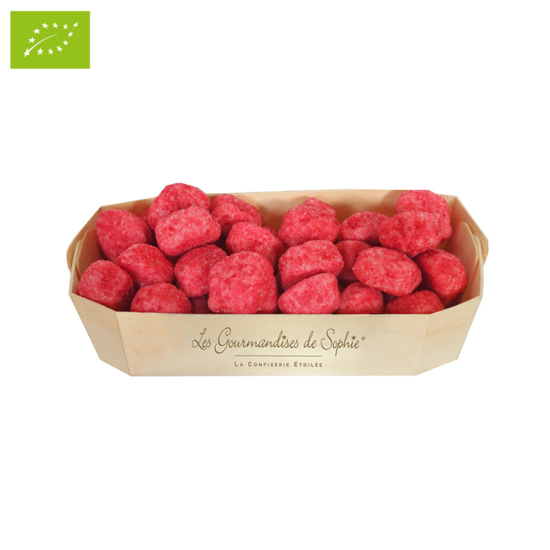 Cosulet cu capsuni Bio / barquette fraises BIO | Les Gourmandises de Sophie