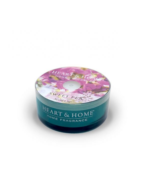 Lumanare parfumata - Glass Scent Cup - Sweet Pea | Heart and Home