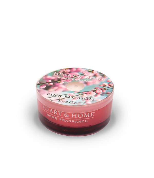 Lumanare parfumata - Glass Scent Cup - Pink Blossom | Heart and Home