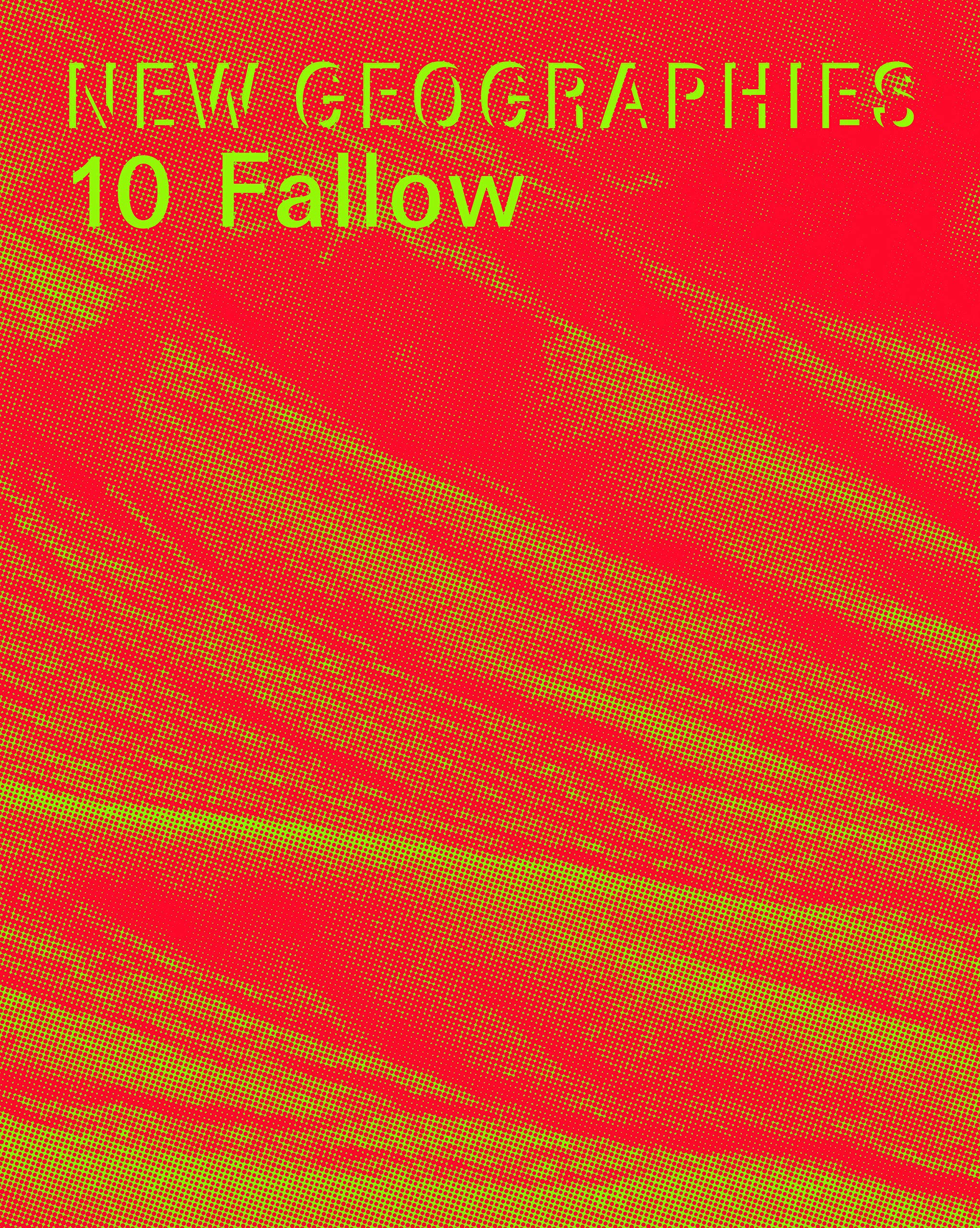New Geographies 10: Fallow | Michael Chieffalo
