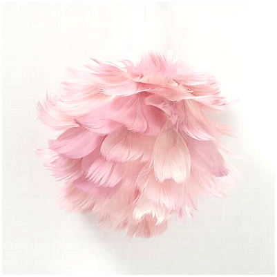 Glob decorativ - Rose Feather  | Boltze