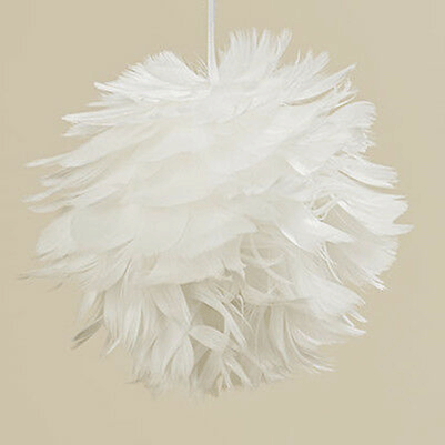 Glob decorativ - White Feather | Boltze