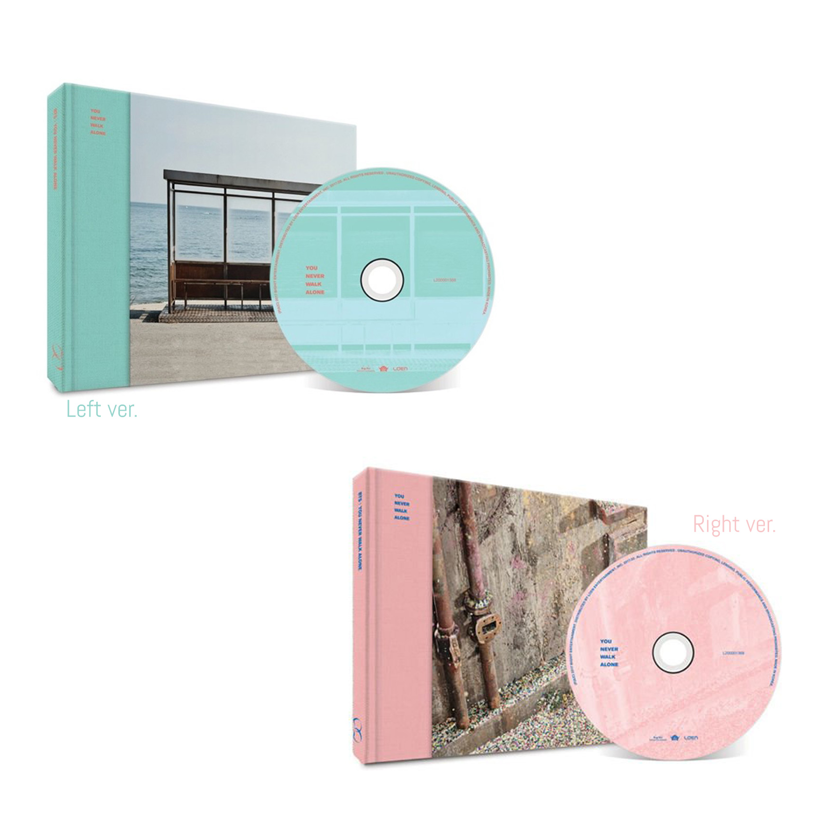 You Never Walk Alone (Left Version/Right Version) | BTS - 1 | YEO