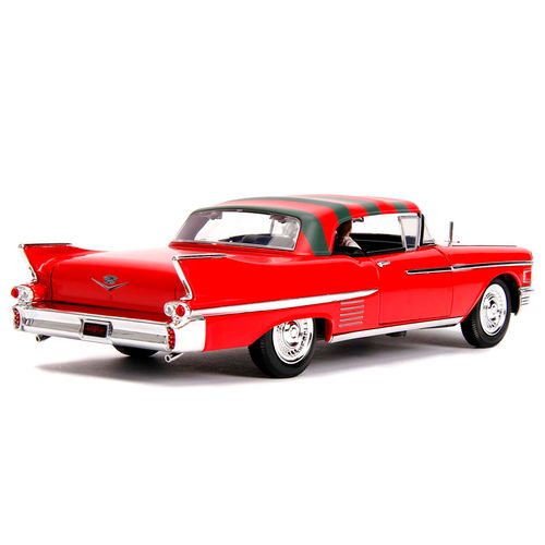 Macheta metalica - Freddie Krueger - 1958 Cadillac - Series 62 | Jada Toys - 2