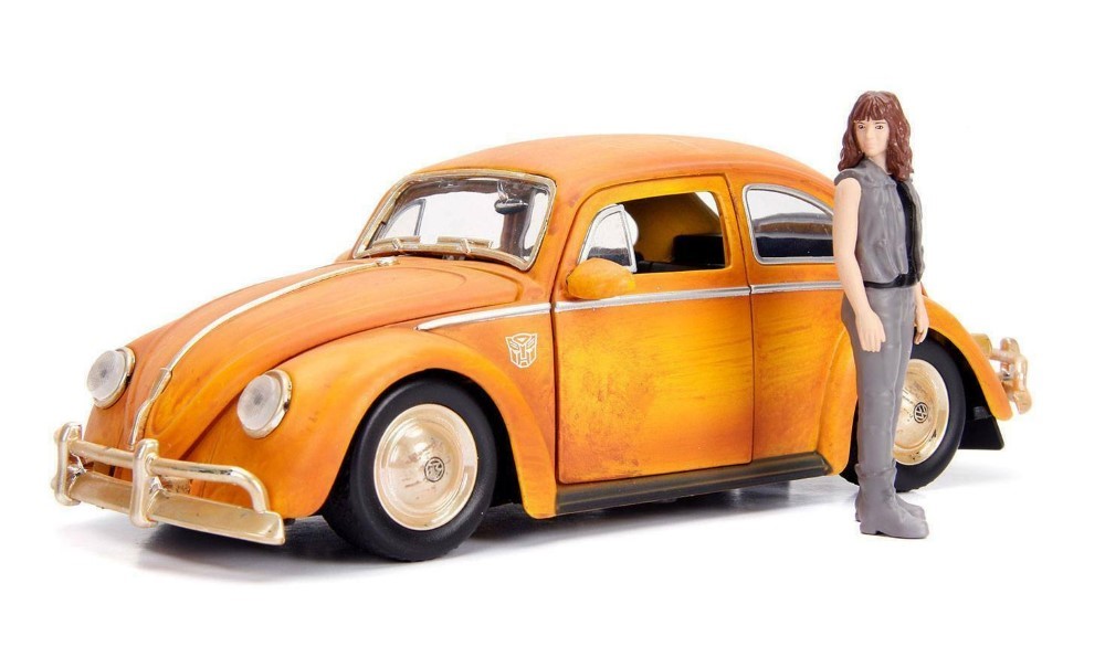 Masinuta - Volkswagen VW Beetle Bumblebee with Charlie | Jada Toys