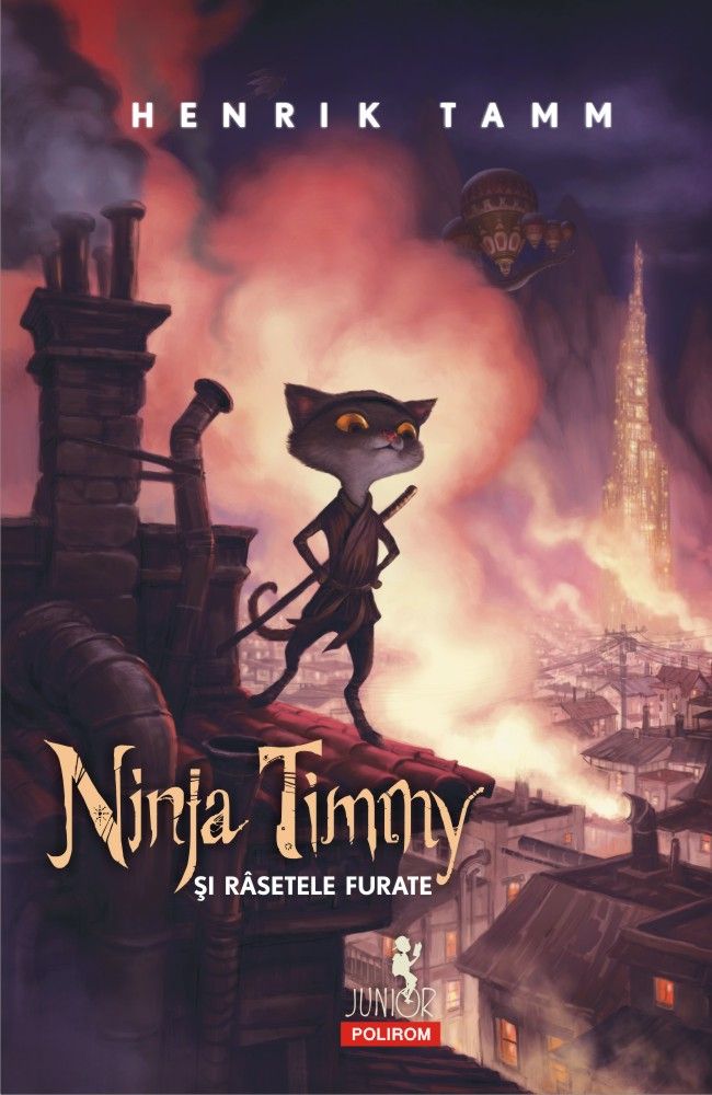 Ninja Timmy si rasetele furate | Henrik Tamm de la carturesti imagine 2021