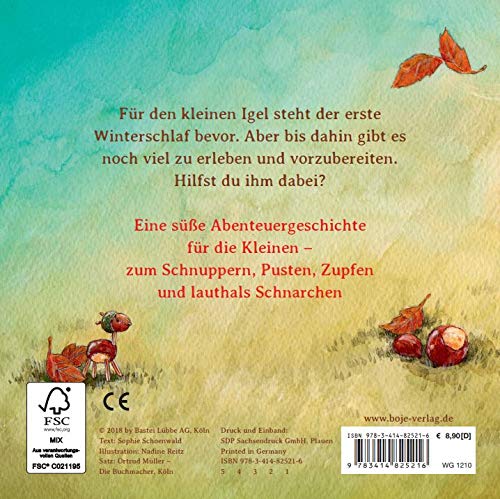 Schlaf schon, kleiner Igel | Sophie Schoenwald - 3 | YEO