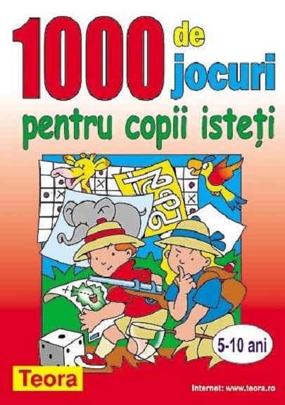 1000 de jocuri pentru copii isteti | carturesti.ro poza bestsellers.ro