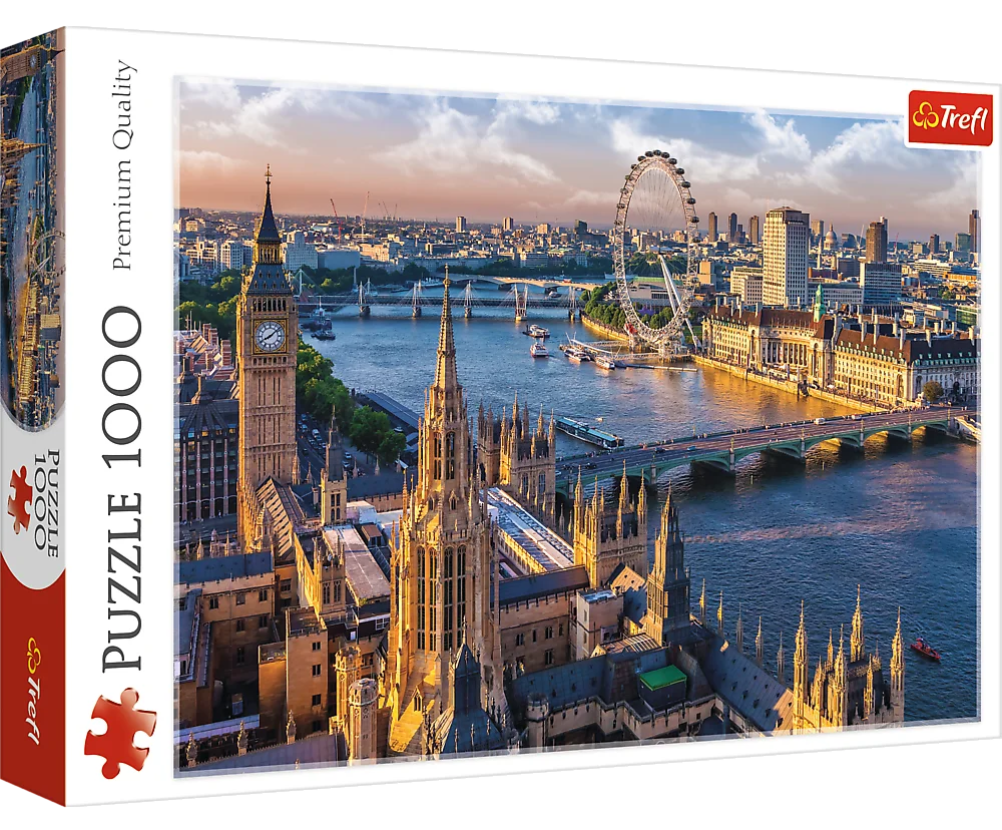 Puzzle 1000 piese - Londra | Trefl - 2 | YEO