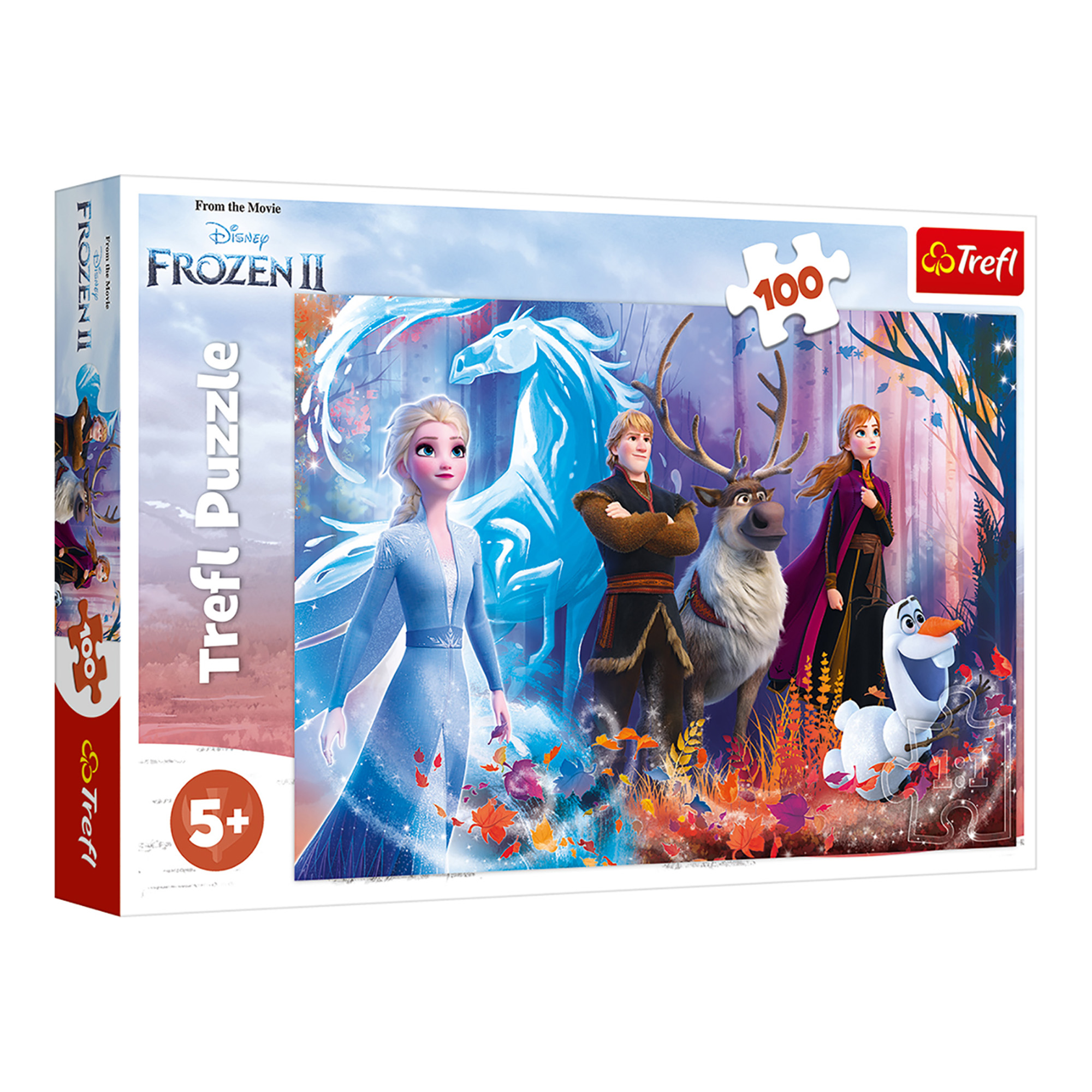 Puzzle 100 piese - Disney Frozen 2 - Magic of the Ice Land | Trefl