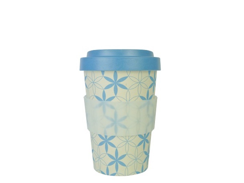 Cana de voiaj - Geometric Flowers