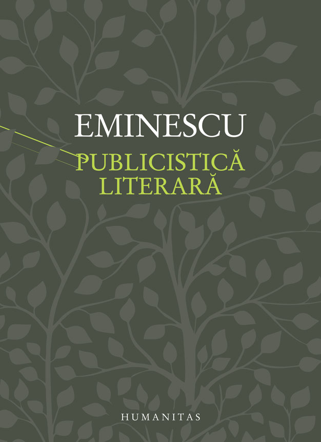 Publicistica literara | Mihai Eminescu carturesti 2022