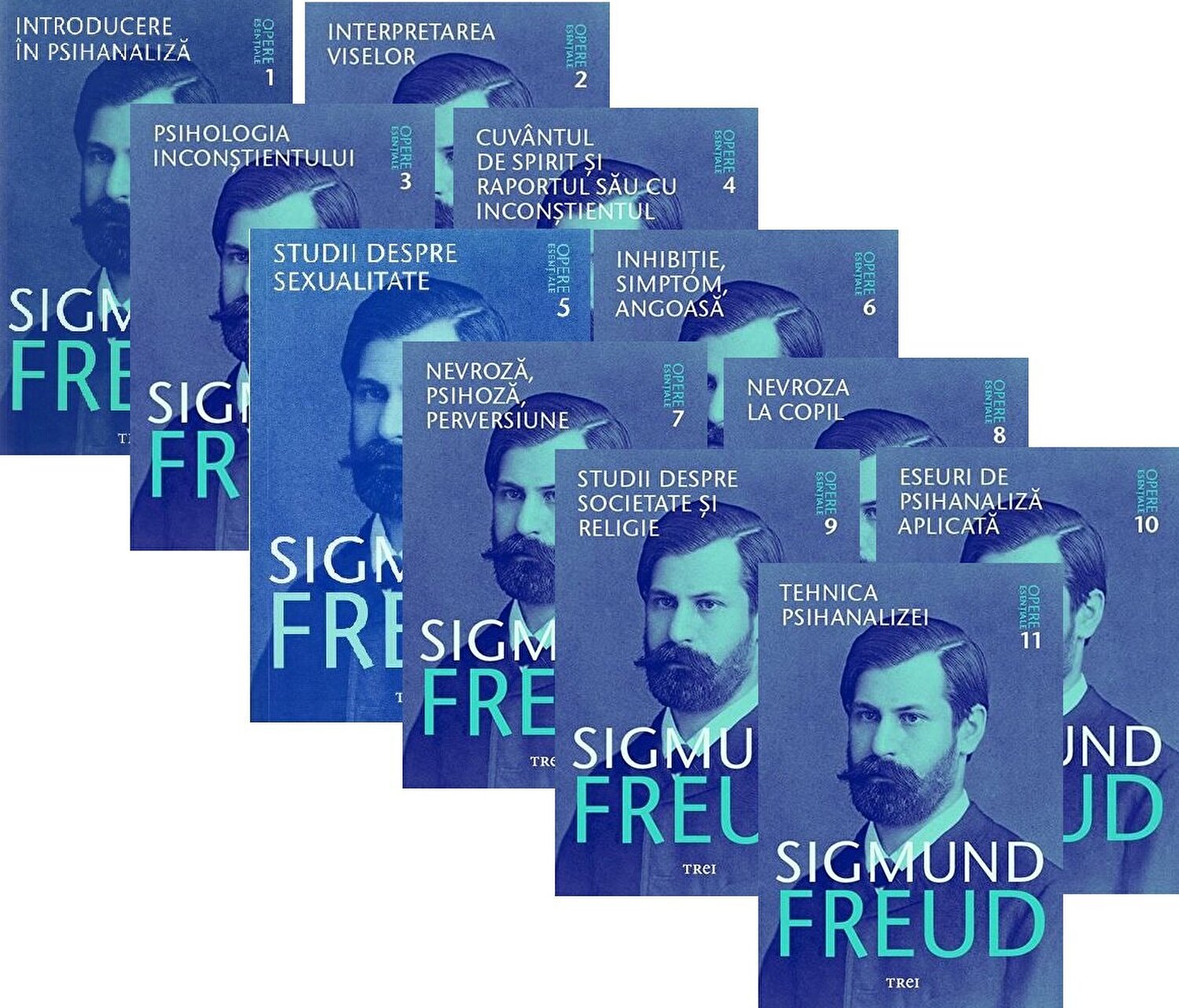 Pachet opere esentiale Sigmund Freud - 11 volume | Sigmund Freud