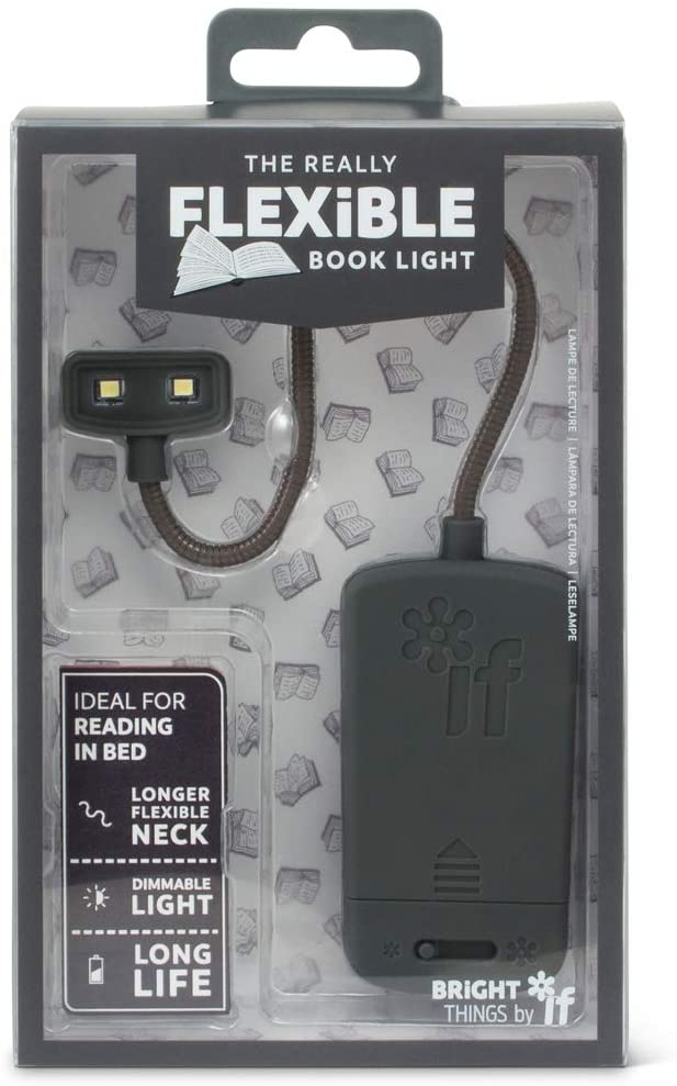 Lampa pentru citit - The Really Flexible Book Light - Grey | If (That Company Called)