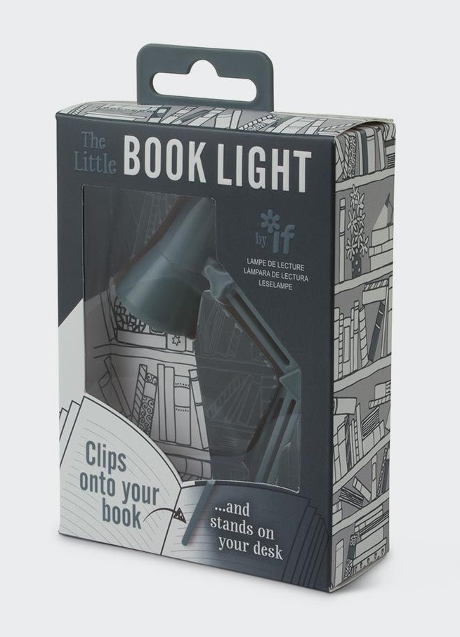 Lampa pentru citit - The Little Book Light - Grey | If (That Company Called)